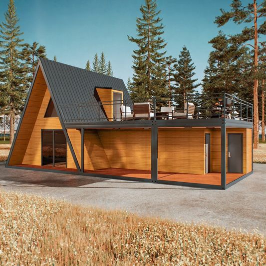 Achelos A-Frame Prefab House (DIY Structural Kit)