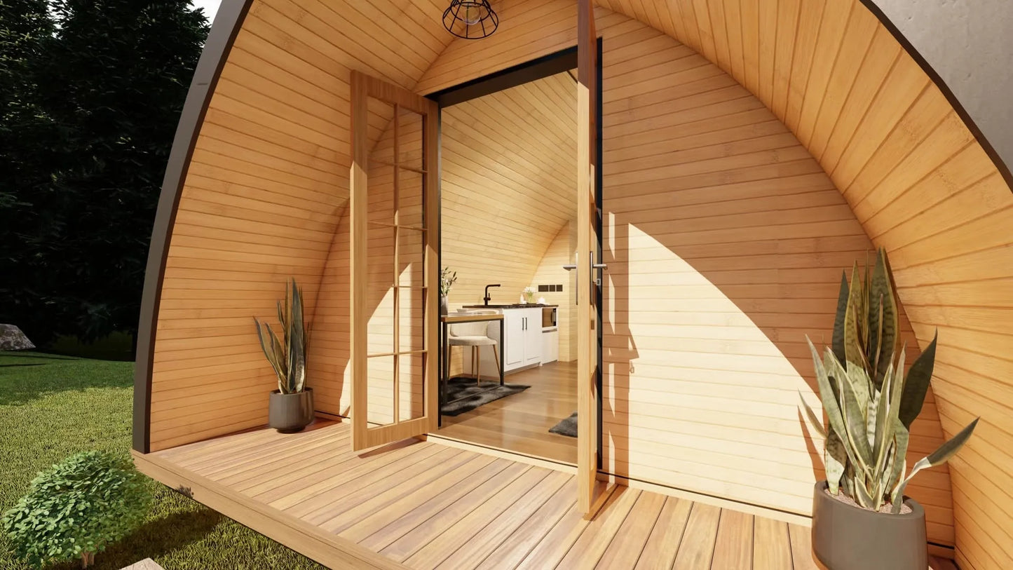 Adonis Wooden Cabin (Classic, Maxi)
