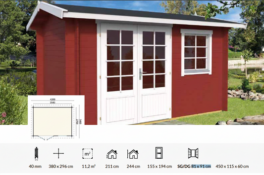 Sheftalia Log Garden Studio