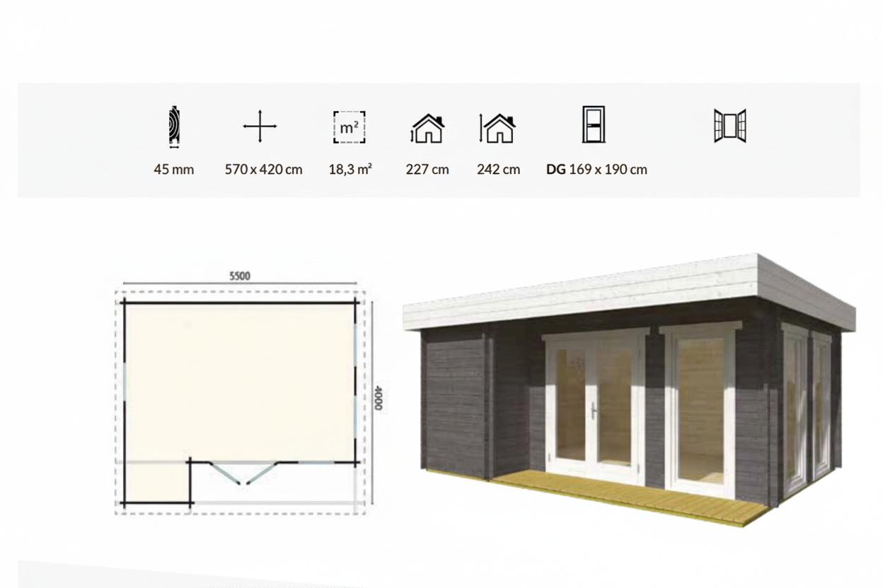 Anari Log Garden Studio