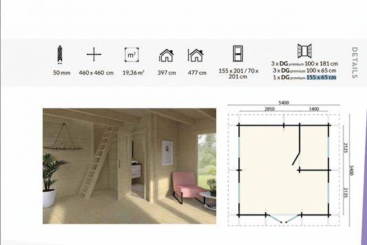 Afelia Log Garden Studio