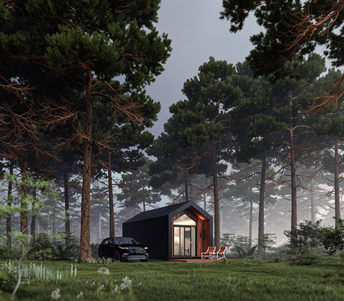 Tiny Barn House (12 sqm, studio) In Stock!