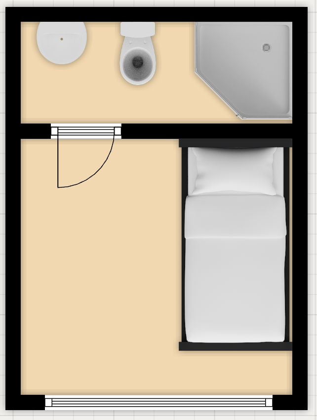 Tiny Barn House (12 sqm, studio) IN STOCK!