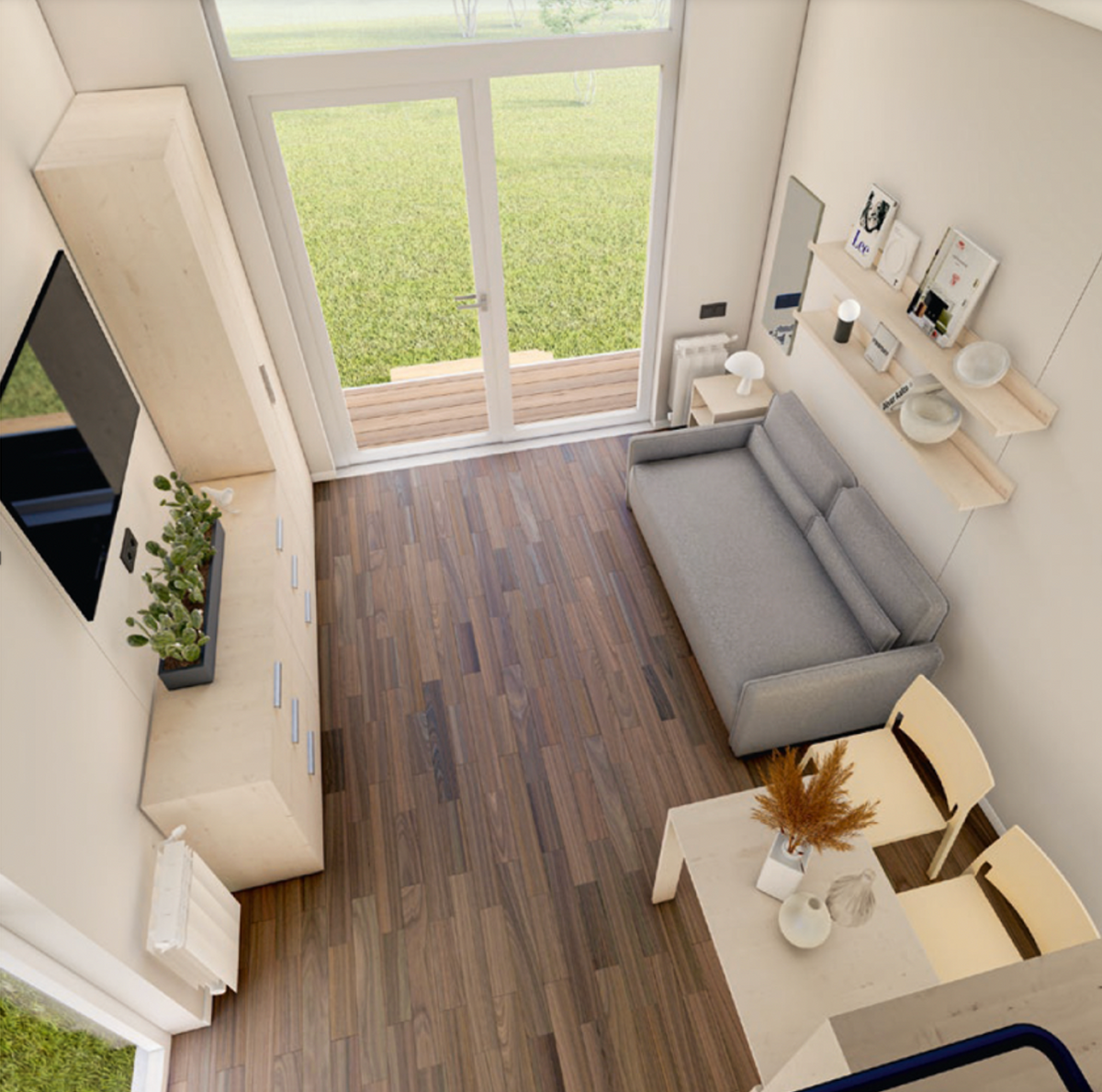 Tiny Barn House (12 sqm, studio) IN STOCK!