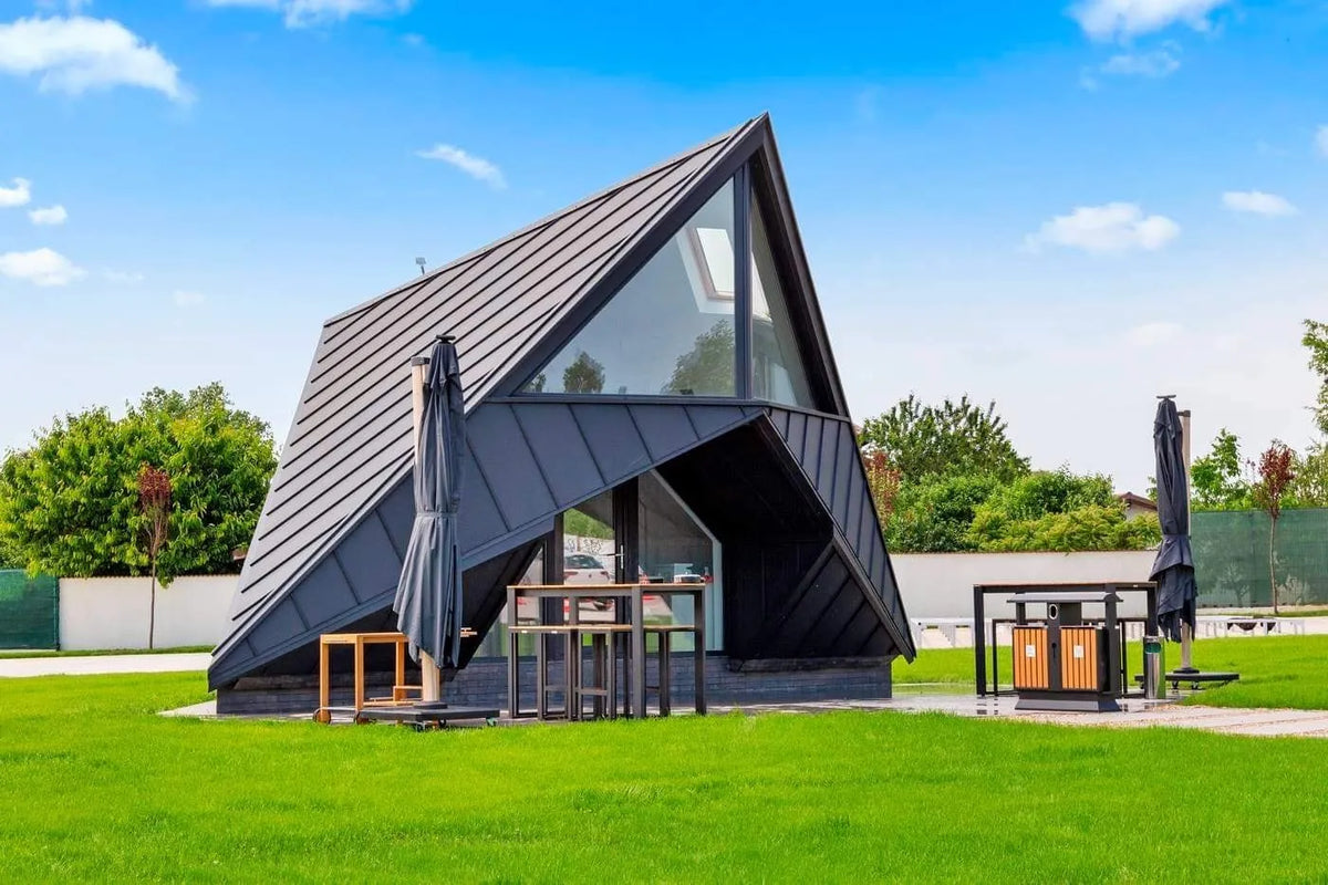 MTB A Frame House (33 sqm, studio + mezzanine)