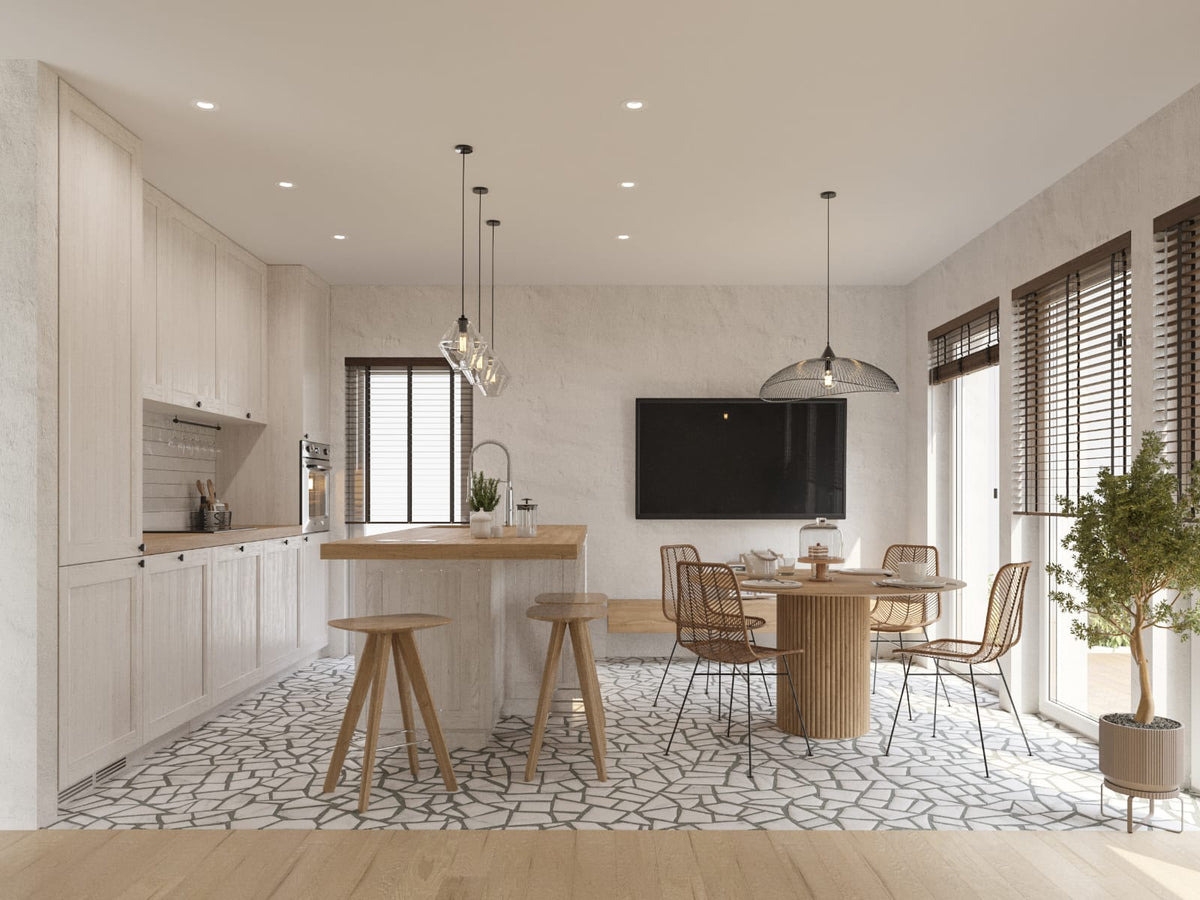 MTB SEVEN Barn House (120 sqm, 2 storey, open-plan shell)