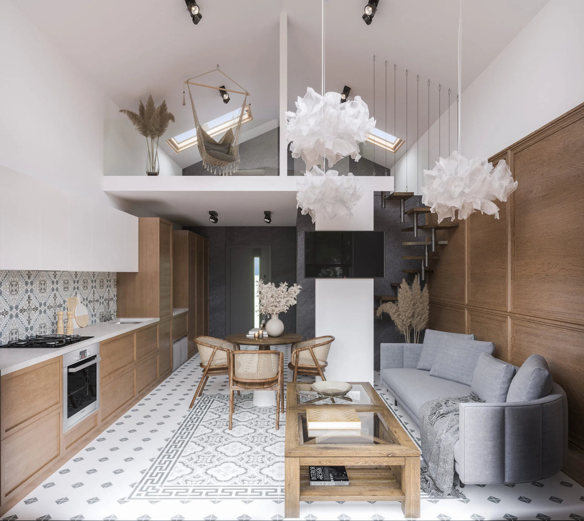 MTB ONE PLUS Barn House (42.8 sqm, 1 bdr mezzanine)