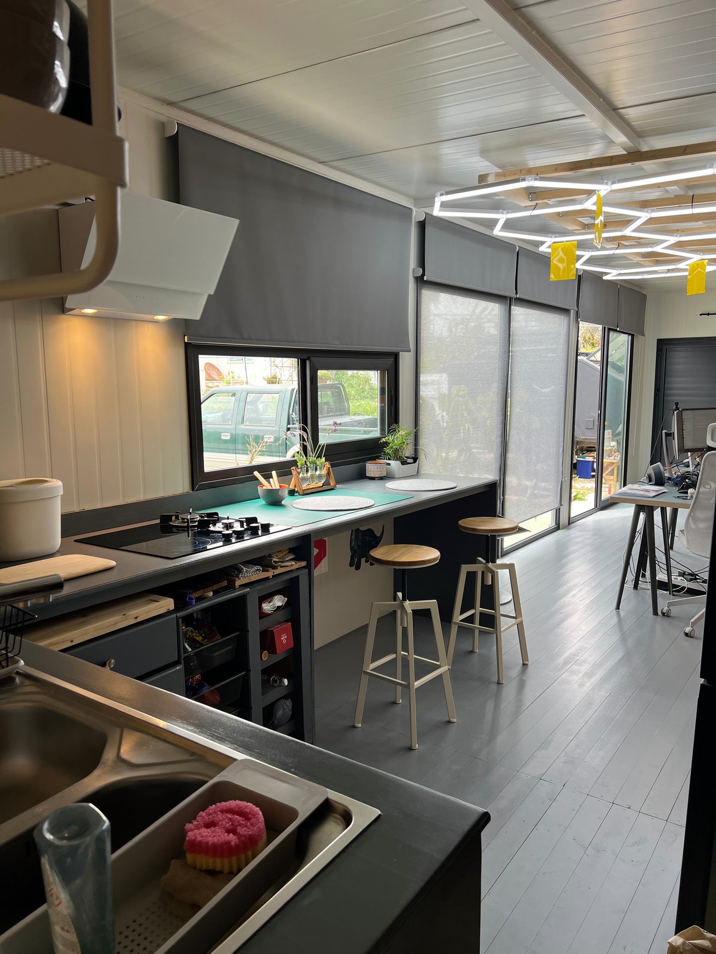 An architect's home office