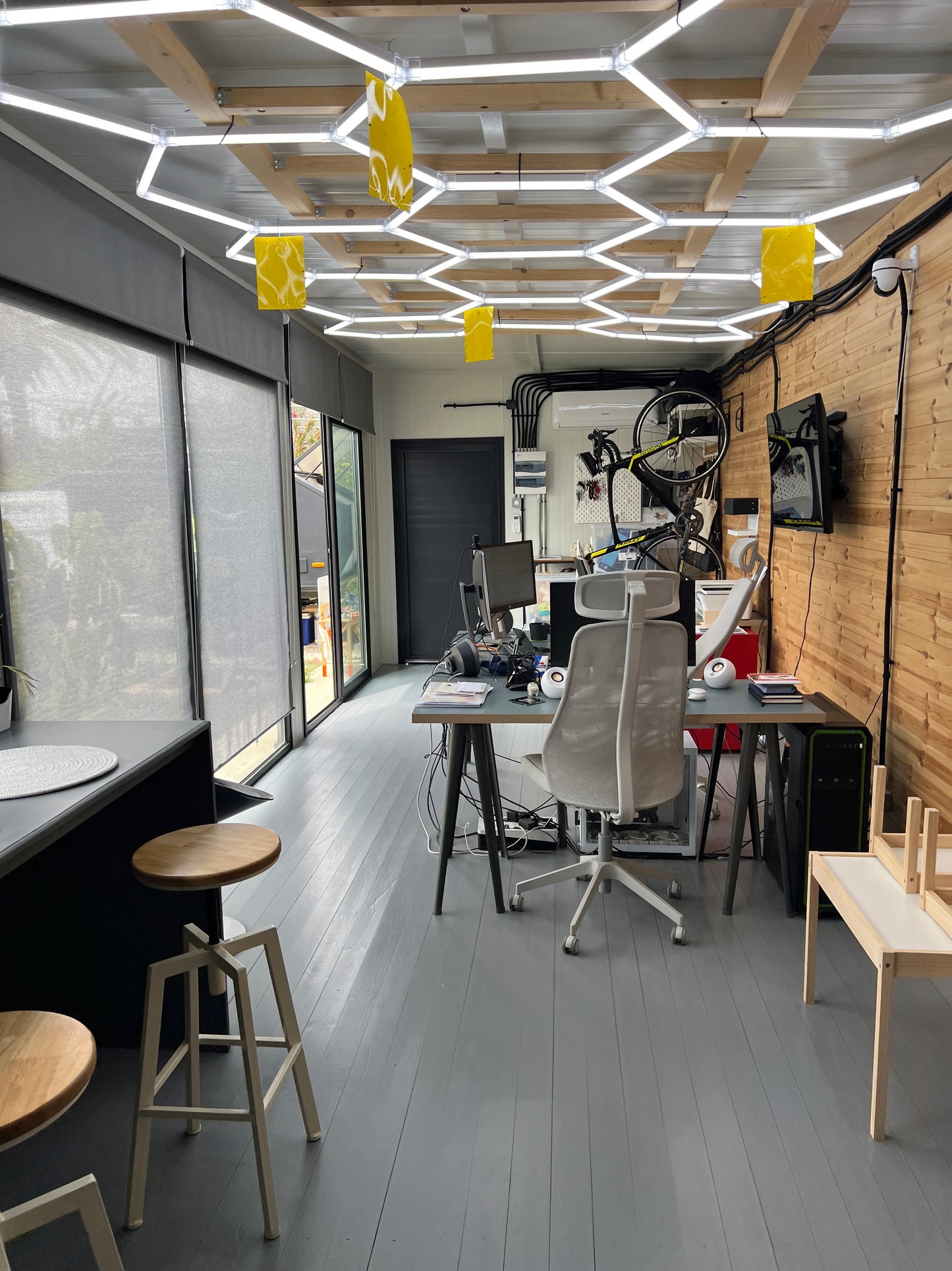 An architect's home office