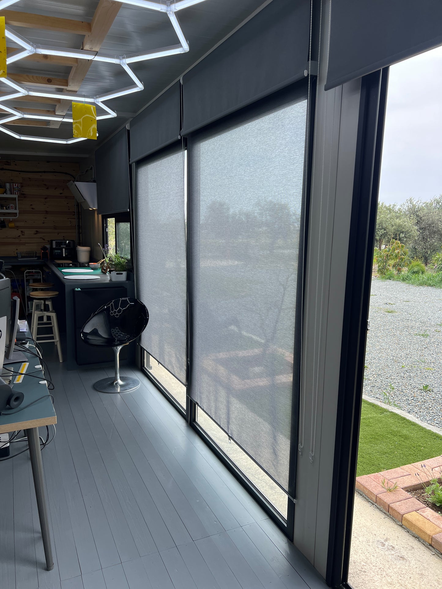 An architect's home office