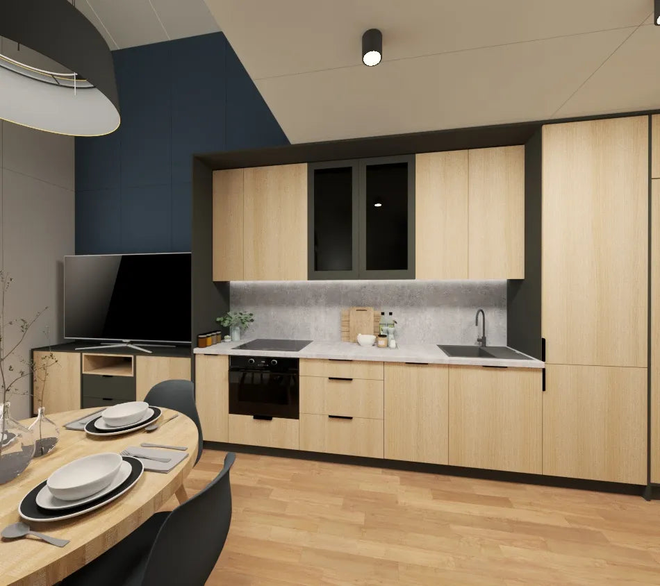 MTB ONE PLUS Barn House (42.8 sqm, 1 bdr mezzanine)