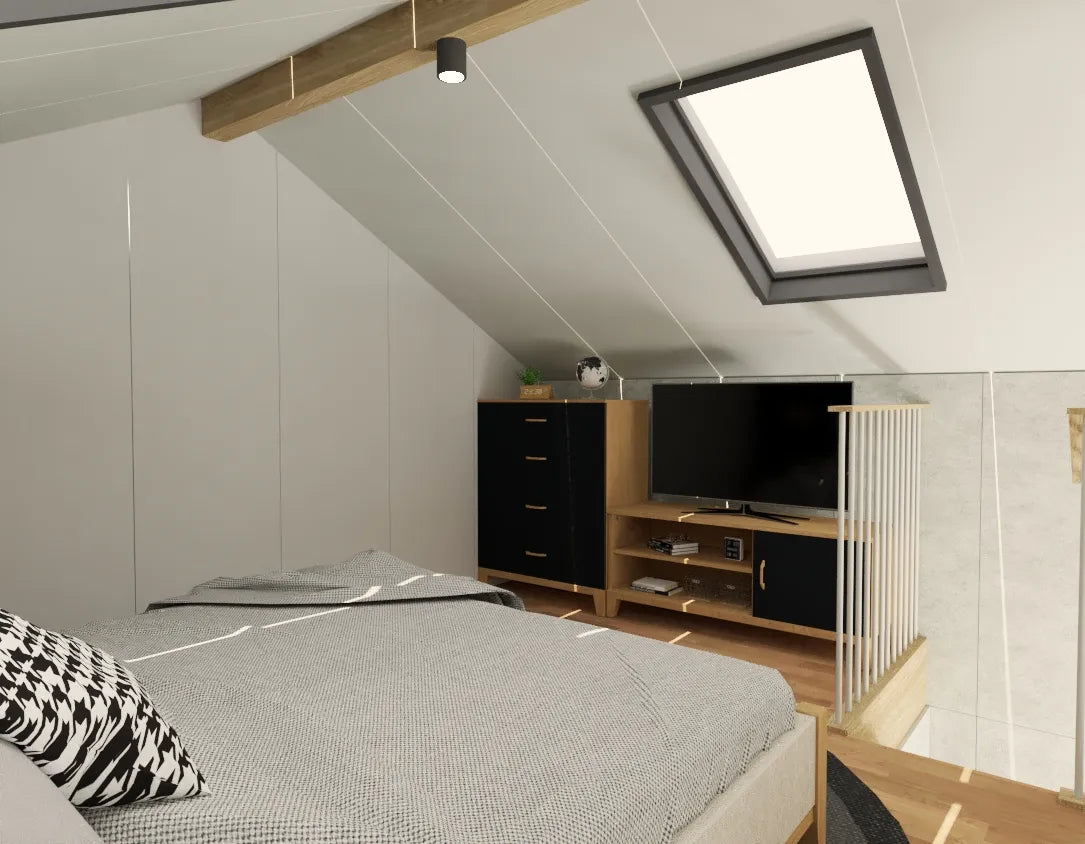 MTB ONE PLUS Barn House (42.8 sqm, 1 bdr mezzanine)
