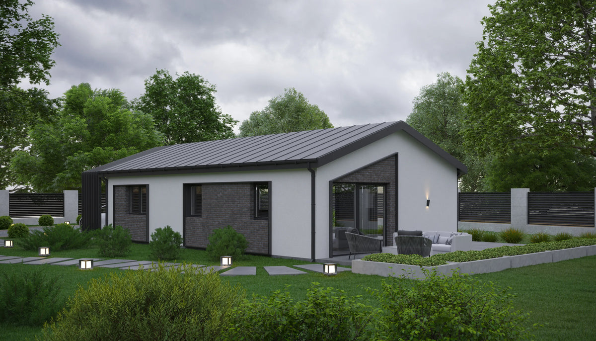 MTB 70 Barn House (70 sqm, 2 bdr)