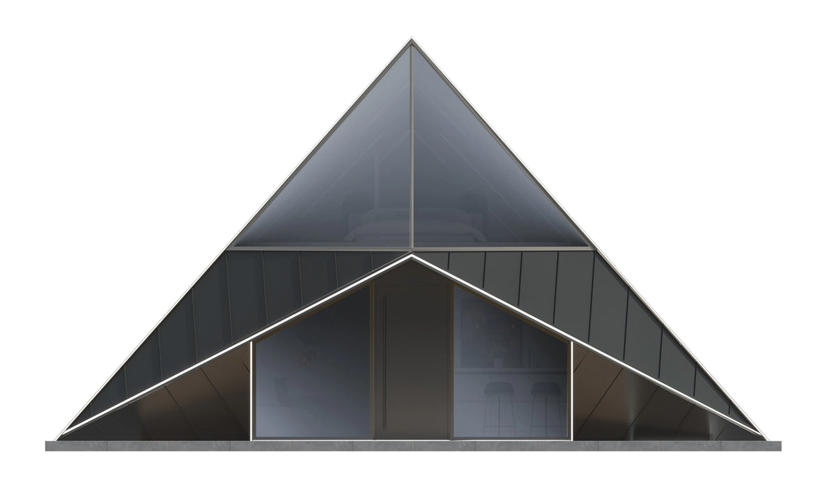 MTB A Frame House (33 sqm, studio + mezzanine)