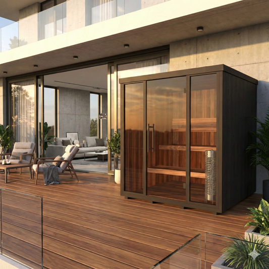 OneEighty° Outdoor Sauna L