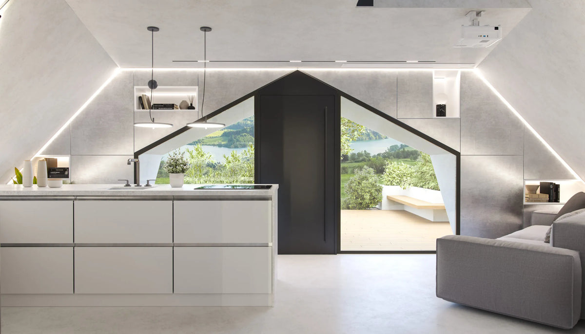 MTB A Frame House (33 sqm, studio + mezzanine)