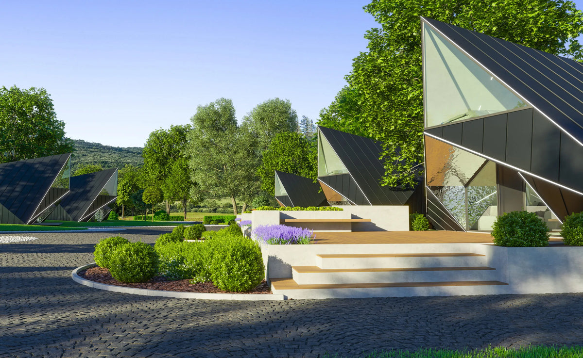 MTB A Frame House (33 sqm, studio + mezzanine)