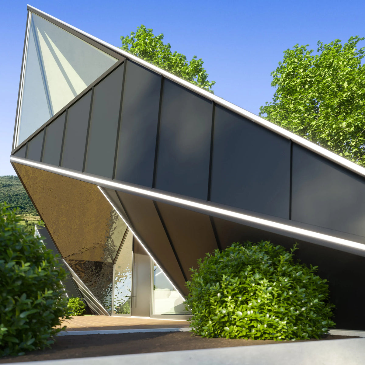 MTB A Frame House (33 sqm, studio + mezzanine)