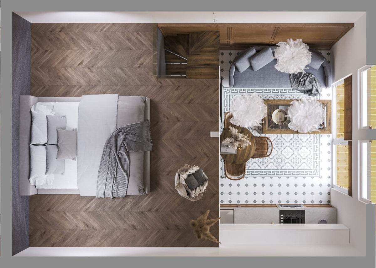 MTB ONE PLUS Barn House (42.8 sqm, 1 bdr mezzanine)