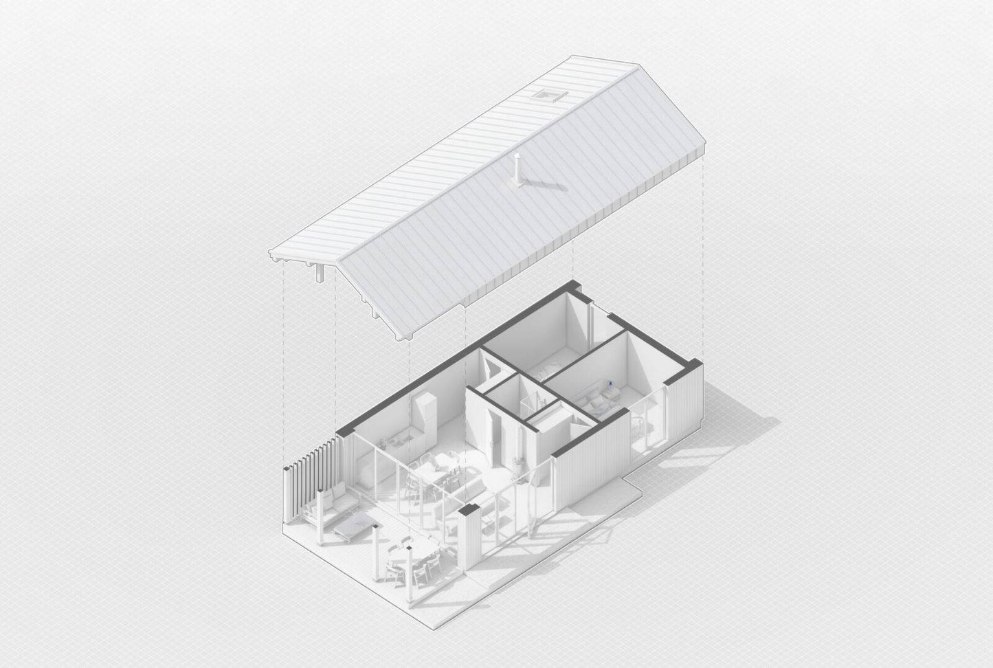 Galatea Barn House (56 sqm, 2 bdr)