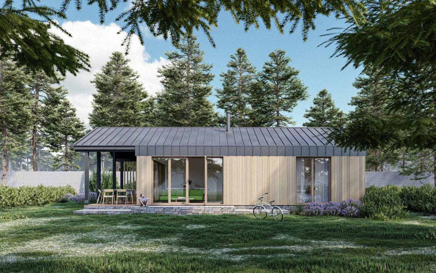 Galatea Barn House (56 sqm, 2 bdr)