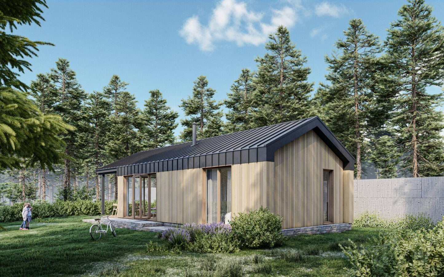Galatea Barn House (56 sqm, 2 bdr)