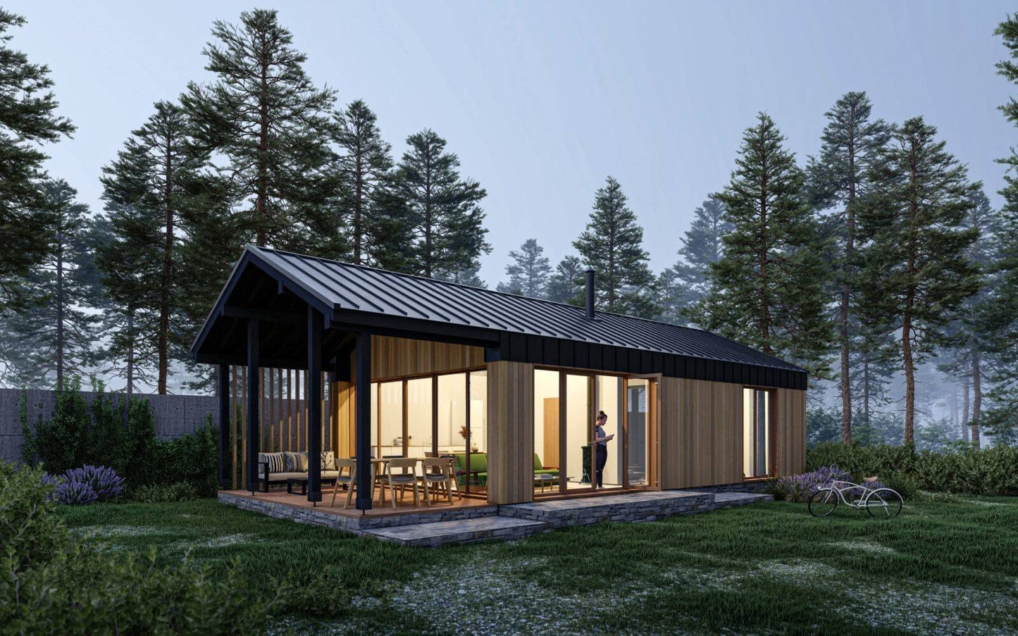 Galatea Barn House (56 sqm, 2 bdr)