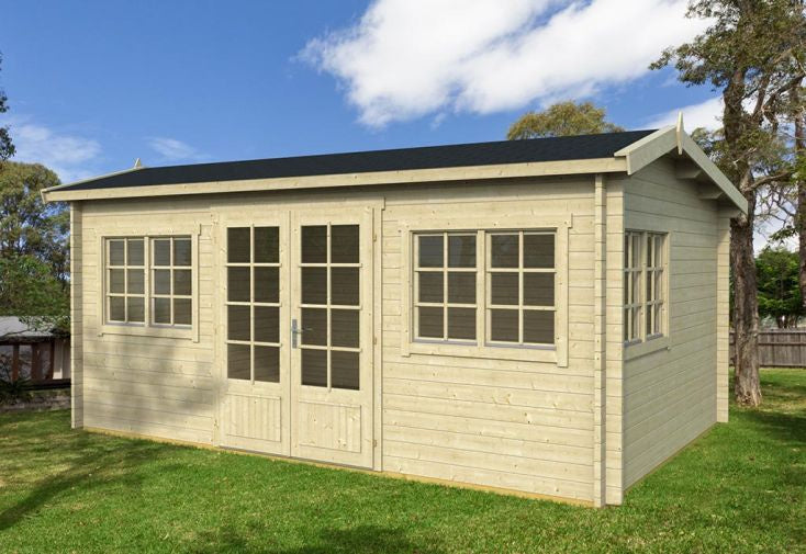 Briam Log Garden House