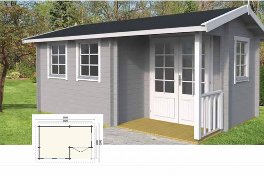 Kleftiko Log Garden Villa