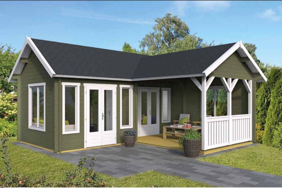 Gyros Log Garden House