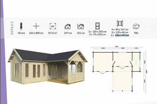 Gyros Log Garden House